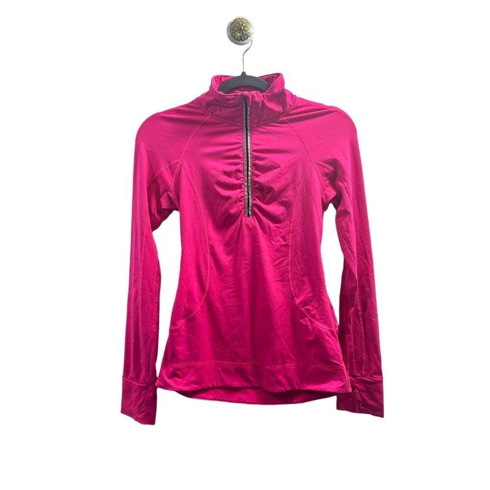 VSX Sexy Sport Pullover Womens Size XS/S/P Fucshia Pink Activewear Long Sleeve